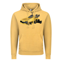 Vintage Mustard Asphalt Paver Vintage Hoodie - LillyAllenDesigns