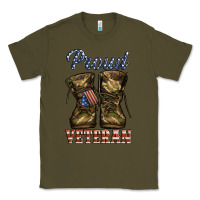 Army Green proud veteran camo shoes Classic Tee - Jasminsmagicworld