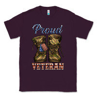 Plum proud veteran camo shoes Classic Tee - Jasminsmagicworld