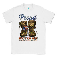 White proud veteran camo shoes Classic Tee - Jasminsmagicworld