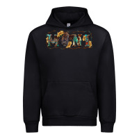 Black Western mini black highland calf Urban Hoodie - RanaPortraitStore