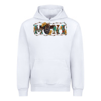 White Western mini black highland calf Urban Hoodie - RanaPortraitStore