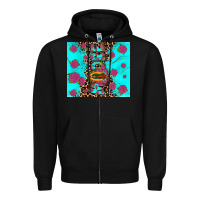 Black Madre Zipper Hoodie - JahusDesignShop
