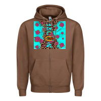 Chestnut Madre Zipper Hoodie - JahusDesignShop