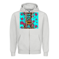 Dove Grey Madre Zipper Hoodie - JahusDesignShop