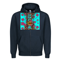 Navy Madre Zipper Hoodie - JahusDesignShop