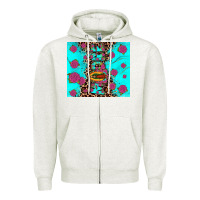 Oatmeal Heather Madre Zipper Hoodie - JahusDesignShop