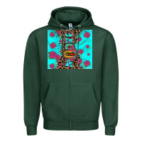 Sports Green Madre Zipper Hoodie - JahusDesignShop