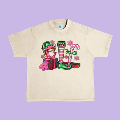 Elf Urban Heavy Tee Designed By Fadigitalartstudio
