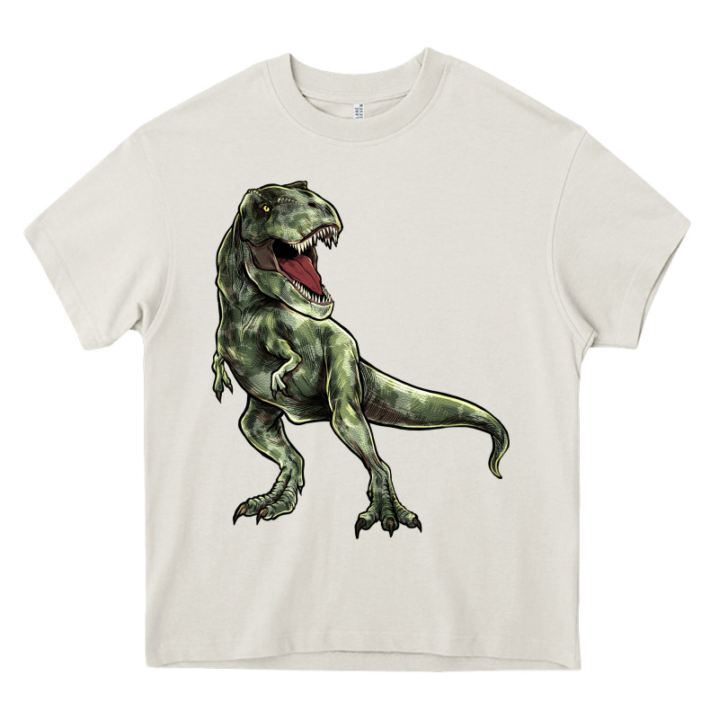 T-rex Heavy Core Tee by HowdyJamesFarm | Teevron