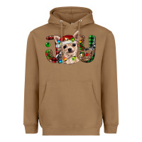 Toasted Coconut Christmas chihuahua joy Heavyweight Hoodie - RanaPortraitStore