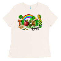 Bone teacher st patrick Ladies Tee - FaDigitalArtStudio
