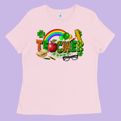 Teacher St Patrick Ladies Tee Designed By Fadigitalartstudio