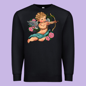 Cupid Valentine's Day Premium Sweatshirt Designed By Ranaportraitstore