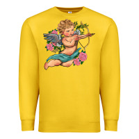 Lemon cupid valentine's day Premium Sweatshirt - RanaPortraitStore