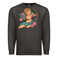 Smoke cupid valentine's day Premium Sweatshirt - RanaPortraitStore