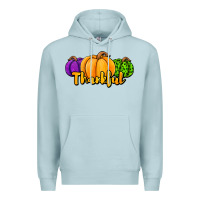 Blue Mist halloween pumpkins thankful Premium Hoodie - Jasminsmagicworld