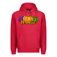 Cardinal halloween pumpkins thankful Premium Hoodie - Jasminsmagicworld