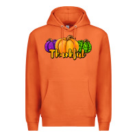 Carrot halloween pumpkins thankful Premium Hoodie - Jasminsmagicworld
