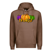 Chestnut halloween pumpkins thankful Premium Hoodie - Jasminsmagicworld