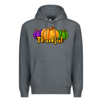 Rock halloween pumpkins thankful Premium Hoodie - Jasminsmagicworld
