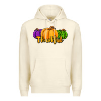 Sandshell halloween pumpkins thankful Premium Hoodie - Jasminsmagicworld