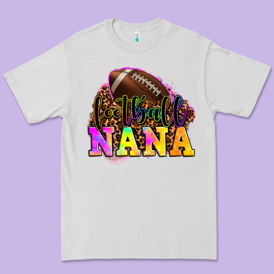 Football Nana Premium Tee Designed By Oliviacreatesart