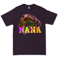 Plum football nana Premium Tee - OliviaCreatesArt