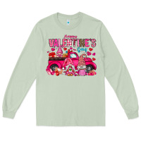 Matcha Happy Valentines Day Long Sleeve Tee - CowhideDigitalArt