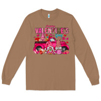 Toasted Coconut Happy Valentines Day Long Sleeve Tee - CowhideDigitalArt