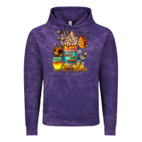 Cloud Purple Than Honey Vintage Hoodie - CowhideDigitalArt