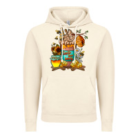 Vintage Artic Than Honey Vintage Hoodie - CowhideDigitalArt