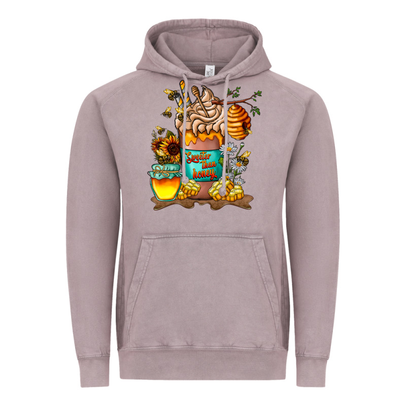 Than Honey Vintage Hoodie by CowhideDigitalArt | Teevron