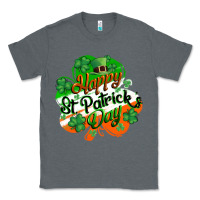 Charcoal Heather Happy St. Patrick's Day Classic Tee - CowGirlArtShop
