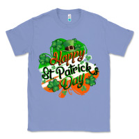 Colony Blue Happy St. Patrick's Day Classic Tee - CowGirlArtShop