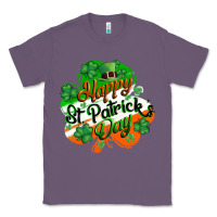 Lavender Happy St. Patrick's Day Classic Tee - CowGirlArtShop