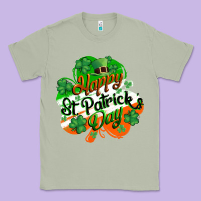 Happy St. Patrick's Day Classic Tee Designed By Cowgirlartshop