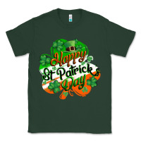 Sports Green Happy St. Patrick's Day Classic Tee - CowGirlArtShop