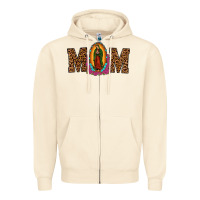 Sandshell our lady of guadalupe mom Zipper Hoodie - JahusDesignShop