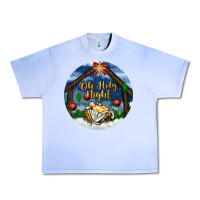 Grape Ice oh holy night Urban Heavy Tee - BundleAndBundleShop