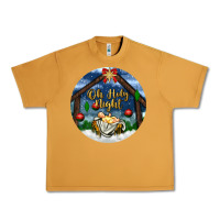 Peanut Butter oh holy night Urban Heavy Tee - BundleAndBundleShop