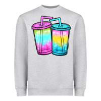 Heather Grey loaded tea Heavyweight Sweatshirt - JahusDesignShop