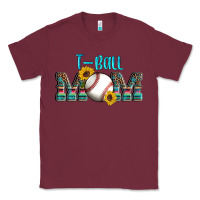 Burgundy sport t ball mom Classic Tee - Artiststas