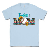Dusty Blue sport t ball mom Classic Tee - Artiststas