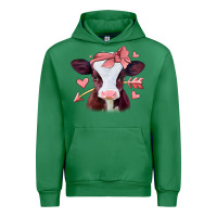 Emerald valentines day baby calf Urban Hoodie - Jasminsmagicworld