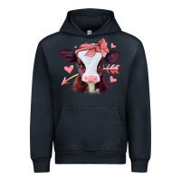 Navy valentines day baby calf Urban Hoodie - Jasminsmagicworld
