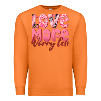 Carrot love more worry less Premium Sweatshirt - RanaPortraitStore
