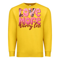 Lemon love more worry less Premium Sweatshirt - RanaPortraitStore