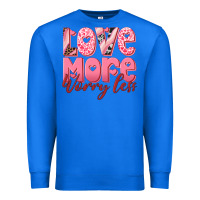 True Royal love more worry less Premium Sweatshirt - RanaPortraitStore