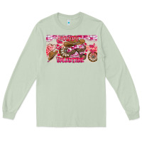 Matcha Howdy Valentine Long Sleeve Tee - CowhideDigitalArt